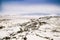 Beautiful view on Silfra rift during winter in Thingvellir National Park, Iceland