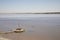 Beautiful view of Siwa salt lake in Siwa Oasis