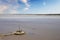 Beautiful view of Siwa salt lake in Siwa Oasis