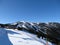 Beautiful view of the ski slope with deserted trails. Andorra, La Massana. Andorra, La Massana - December 2011