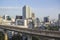 Beautiful view of the skyscrapers of Bangkok