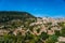 Beautiful view of the small town Valldemossa