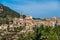 Beautiful view of the small town Valldemossa