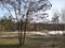 Beautiful view of the staircase and pergola in the city park