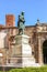 Beautiful view of Statua Di Fedele Lampertico in Vicenza