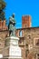 Beautiful view of Statua Di Fedele Lampertico in Vicenza