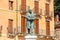 Beautiful view of Statua Di Fedele Lampertico in Vicenza