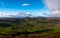 Beautiful View of Sugar loaf mountain peek from skirrid south wales Uk.