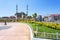 Beautiful view of Taksim Square, with the Ataturk monument, in Istanbul