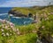 Beautiful View from Tintagel Castle in Cornwall, UK