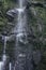 Beautiful view of the Tirta Sera waterfall in Purwokerto, Central Java