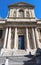 Beautiful view of university Sorbonne in Paris, France on a sunny day.