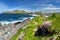 Beautiful view of Valentia Island Lighthouse at Cromwell Point. Locations worth visiting on the Wild Atlantic Way.