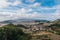 Beautiful view on the village of Las Mercedes in the park Anaga in Tenerife in the Canaries