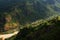 Beautiful view of the village in a valley.