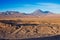 A beautiful view on the volcano licancabur near San Pedro de Atacama, Atacama Desert, Chile