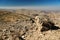 Beautiful view of Wadi Sabra desert in Hashemite Kingdom of Jordan