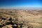 Beautiful view of Wadi Sabra desert in Hashemite Kingdom of Jordan