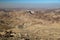 Beautiful view of Wadi Sabra desert in Hashemite Kingdom of Jordan