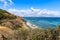 Beautiful view of Wategos beach, Byron Bay coastline