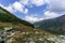 A beautiful view of the Western Tatra Mountains. Rohacska dolina. Slovakia