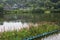 A beautiful view of the wetland park