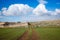 Beautiful view of the wild countryside of Puglia