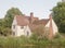 Beautiful view of Willy Lott`s House Cottage at flatford mill su