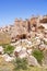 Beautiful view of Zelve open air museum, Cappadocia