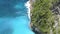 Beautiful viewpoint of Kelingking beach in Nusa Penida island, Bali, Indonesia, Bali, Indonesia, aerial view of Kelingking Beach