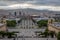 The beautiful views of Barcelona from the Montjuic, the National Museum of Catalan art Palau, the amazing fountains, the Venetian