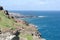 Beautiful views of Maui North coast, taken from famous winding Road to Hana. Maui, Hawaii