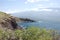 Beautiful views of Maui North coast, taken from famous winding Road to Hana. Maui, Hawaii
