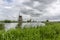 Beautiful views of the mills of the Kinderdijk Open Air Museum i