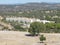 Beautiful views of the Sanctuary of the Virgen de la Cabeza in AndÃºjar, Andalusia