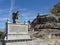 Beautiful views of the Sanctuary of the Virgen de la Cabeza in AndÃºjar, Andalusia