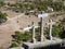 Beautiful views of the Sanctuary of the Virgen de la Cabeza in AndÃºjar, Andalusia