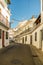 Beautiful views and streets of Frigiliana, village of Malaga