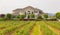 Beautiful Villa surrounded by vineyard in countryside
