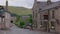 Beautiful village of Castleton in the Peak District - MANCHESTER, UK - AUGUST 15, 2022