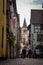 The beautiful village of riquewihr, France