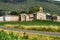 Beautiful village of Traba in Spain, unique for its horreos, traditional granary barns