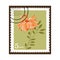 Beautiful Vintage Chrysanthemum Stamp