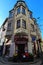 Beautiful and vintage store facades in Santa Catarina street in Oporto