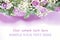 Beautiful violet lavender-pink background, with smooth lines wit