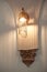 Beautiful wall decorative chandelier in the interior