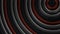 Beautiful wallpaper banner with, Abstract design, geometric Patterns, circles, black hole, metallic wires, red grey