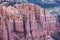 Beautiful walls of Bryce Canyon National Park