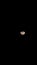 Beautiful waning gibbous moon at night