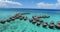 Beautiful Water Villas In Tropical Luxury Resort At French Polynesia